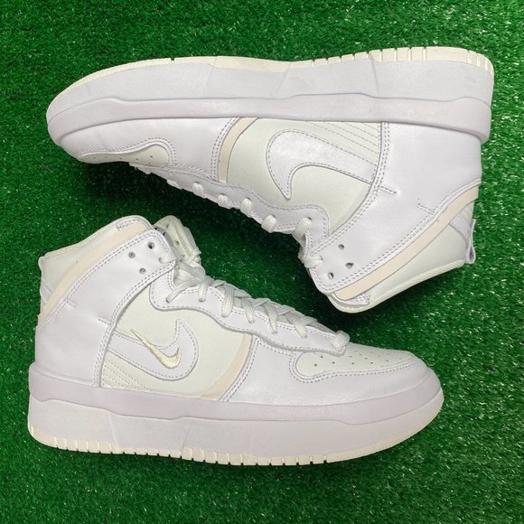 Nike Dunk High Mens Casual Sneaker Shoes Summit White DH3718-100 Sz 8 - Picture 2 of 7
